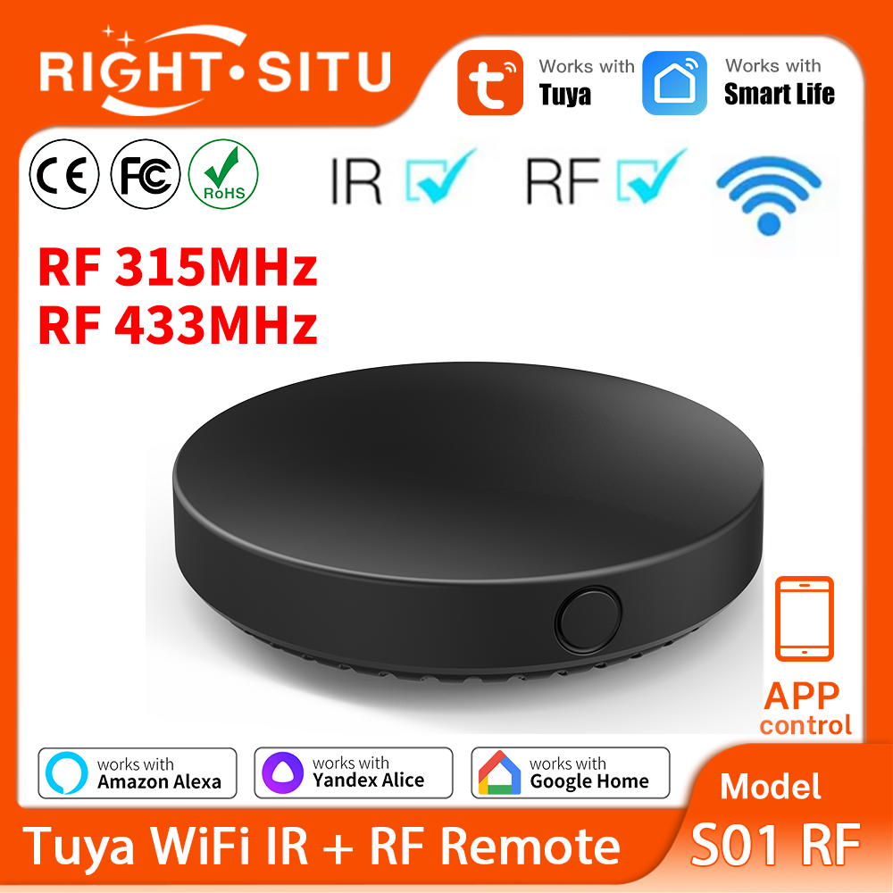 Smart Home Yandex - Tuya WiFi IR RF Remote Control