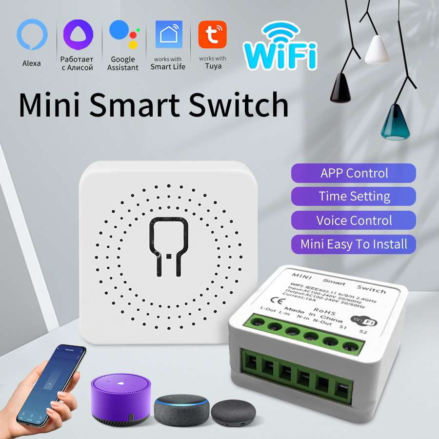 Tuya Smart Switch - 16A 20A Tuya Smart WiFi Switch