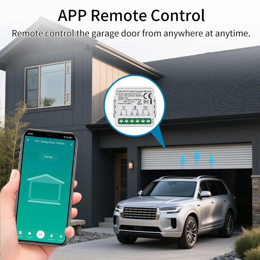 Tuya Smart Garage Door Switch  - Smart Home Yandex のレビューと価格