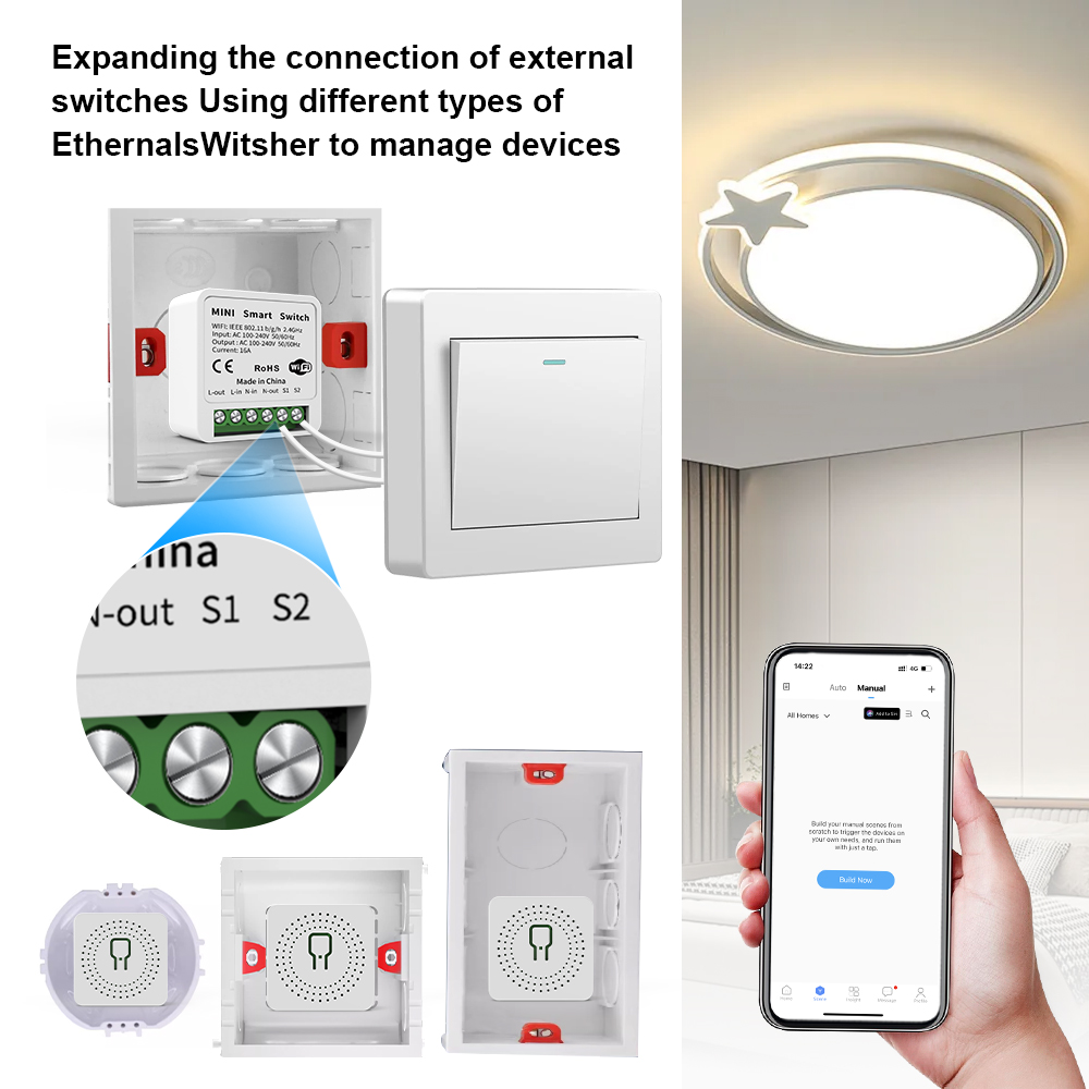 eWeLink WiFi Smart Switch Modu - Smart Home Wifi Hub のレビューと価格