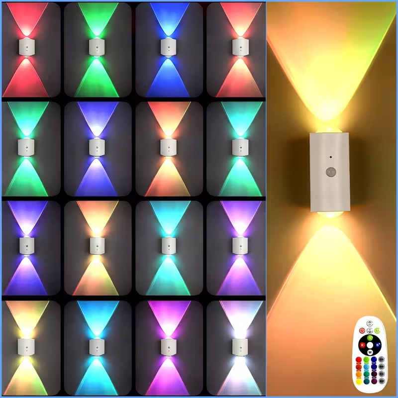 RGB Smart Motion Sensor Spotli - Motion Sensor Light のレビューと価格