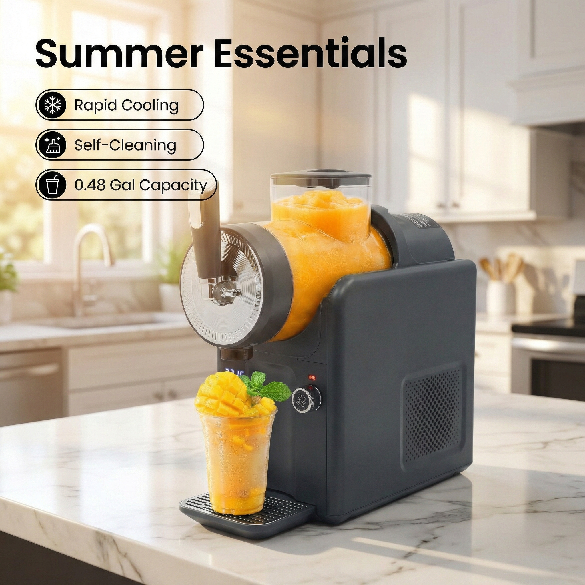 Commercial Slushy Machine Coun - Smart Home Kitchen のレビューと価格