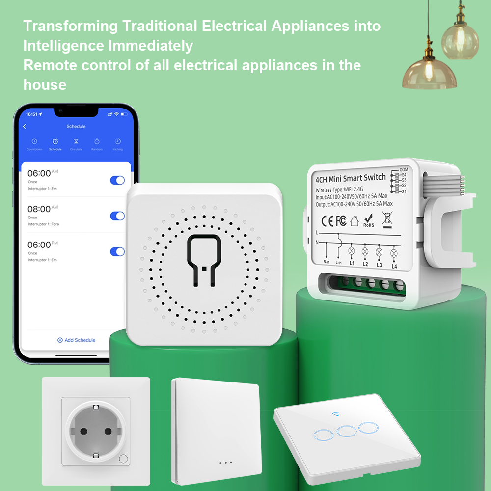 Tuya WiFi Smart Switch 1/2/3/4 - Tuya Smart Switch のレビューと価格