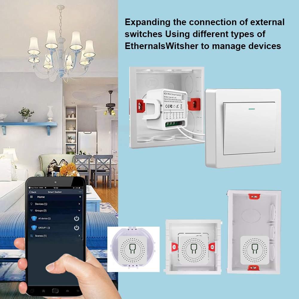 Tuya WiFi Smart Switch 1/2/3/4 - Tuya Smart Switch のレビューと価格