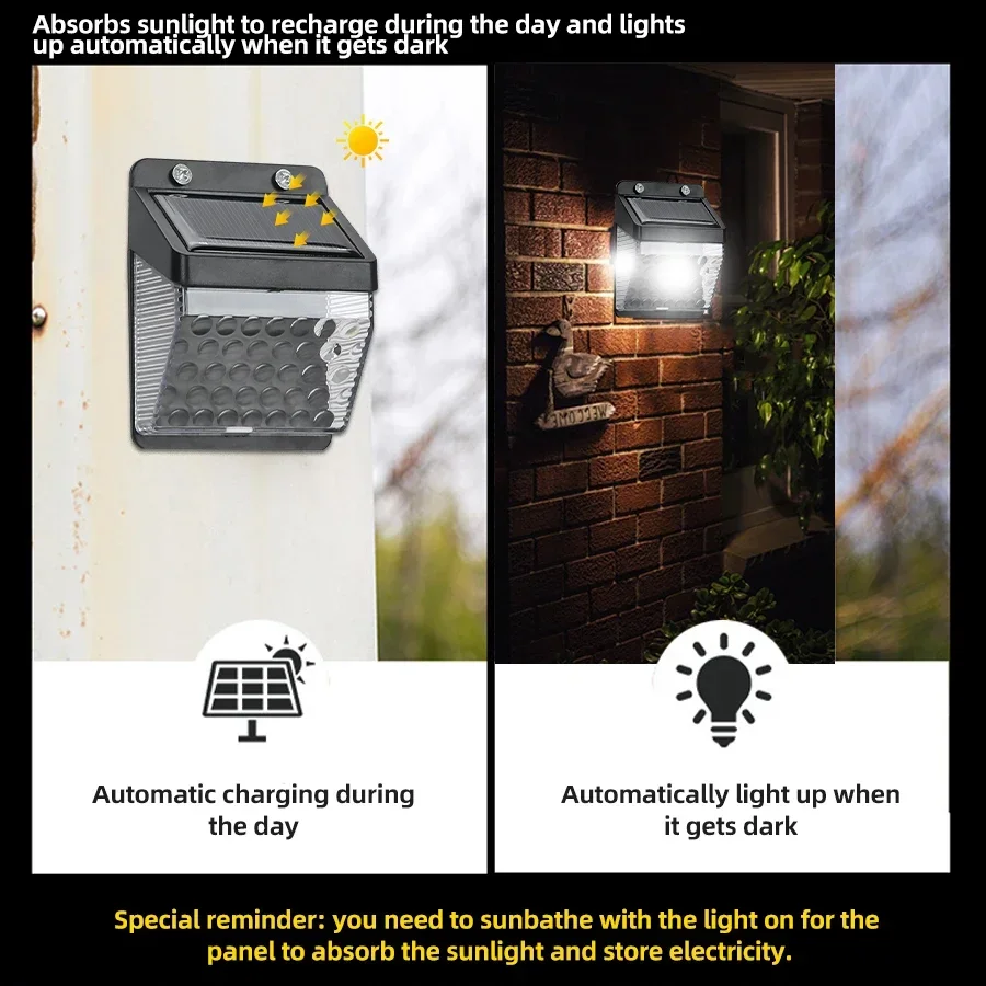 LED Solar Light PIR Motion Sen - Motion Sensor Light のレビューと価格