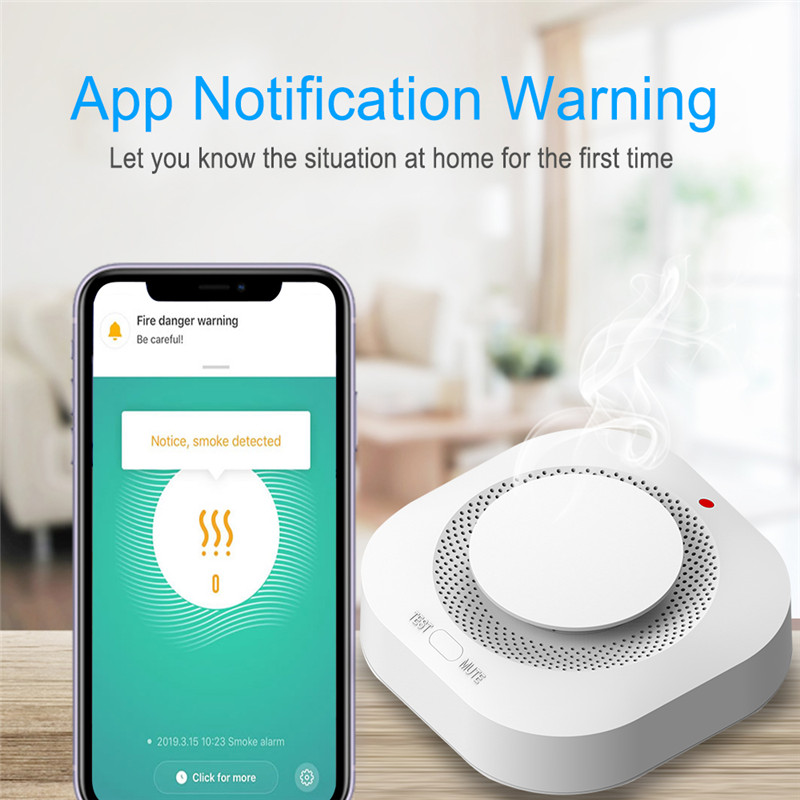 Tuya WiFi Smoke Detector Senso - Smart Smoke Detector のレビューと価格