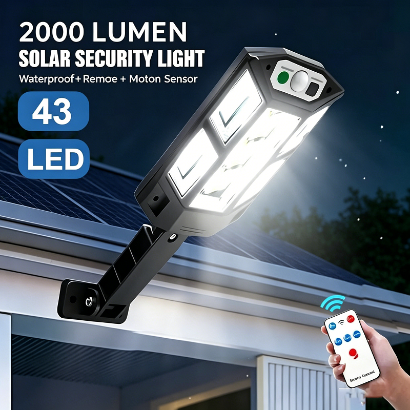 Newest Solar Lamp Powerful Out - Motion Sensor Light のレビューと価格