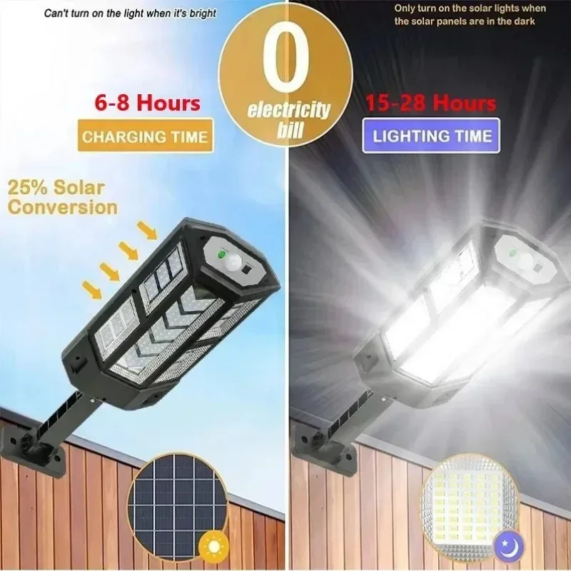 Newest Solar Lamp Powerful Out - Motion Sensor Light のレビューと価格