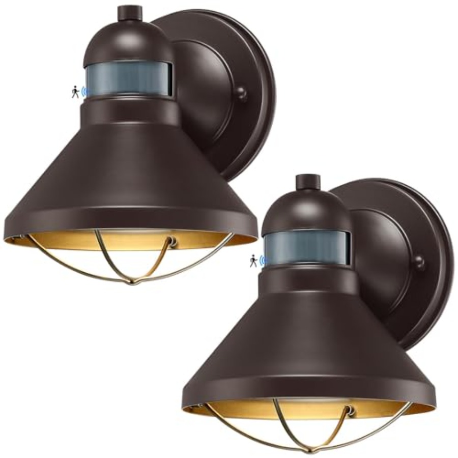 2 Pack Motion Sensor Outdoor L - Motion Sensor Light のレビューと価格