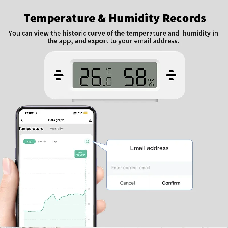 Tuya WiFi Zigbee Mini Temperat - Smart Home Yandex のレビューと価格