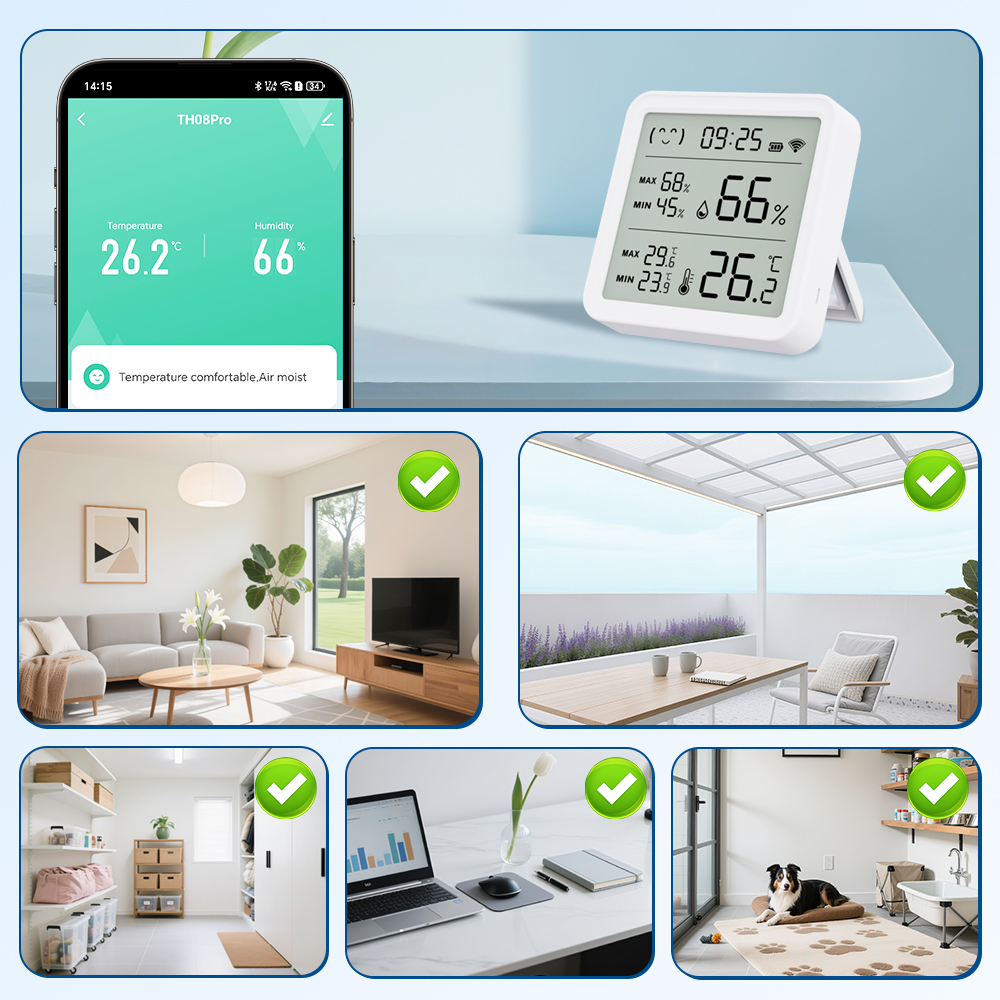 Tuya WiFi Thermometer hygromet - Smart Home Yandex のレビューと価格