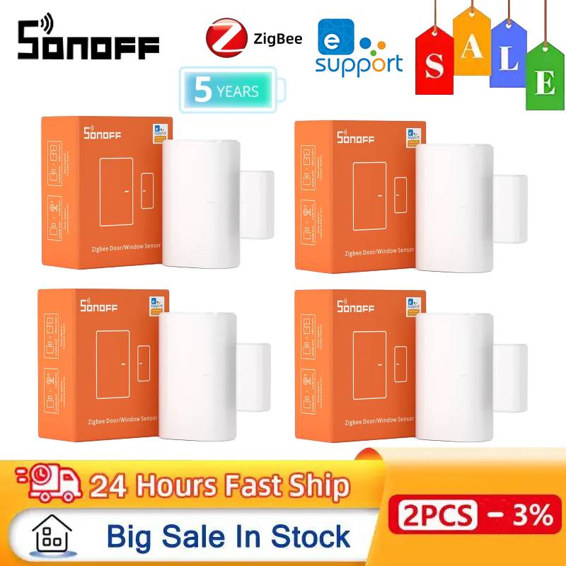 SONOFF SNZB-04P Zigbee Door Se - Smart Home Bridge のレビューと価格