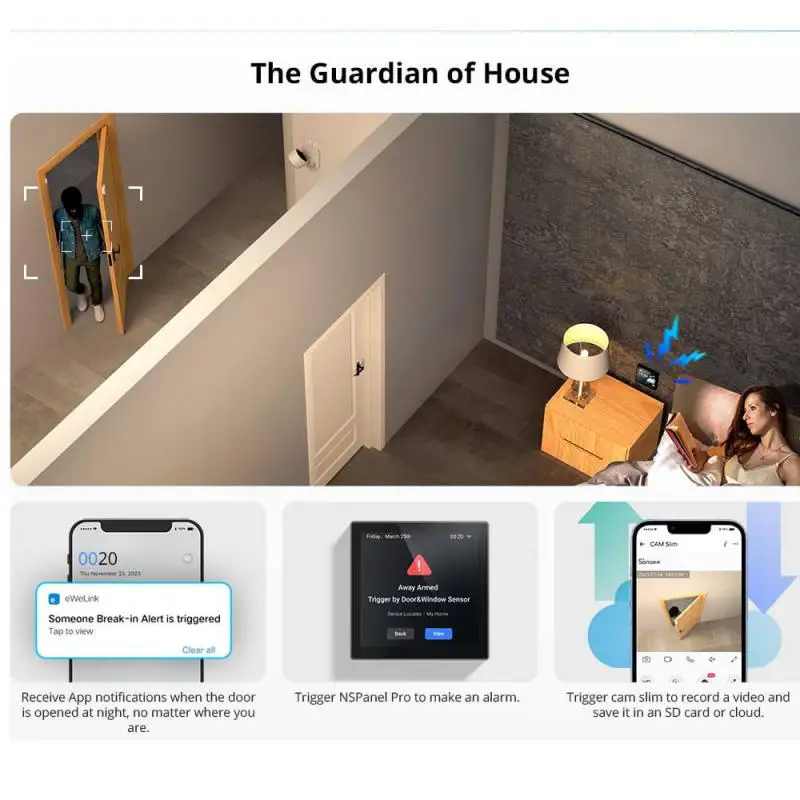 SONOFF SNZB-04P Zigbee Door Se - Smart Home Bridge のレビューと価格