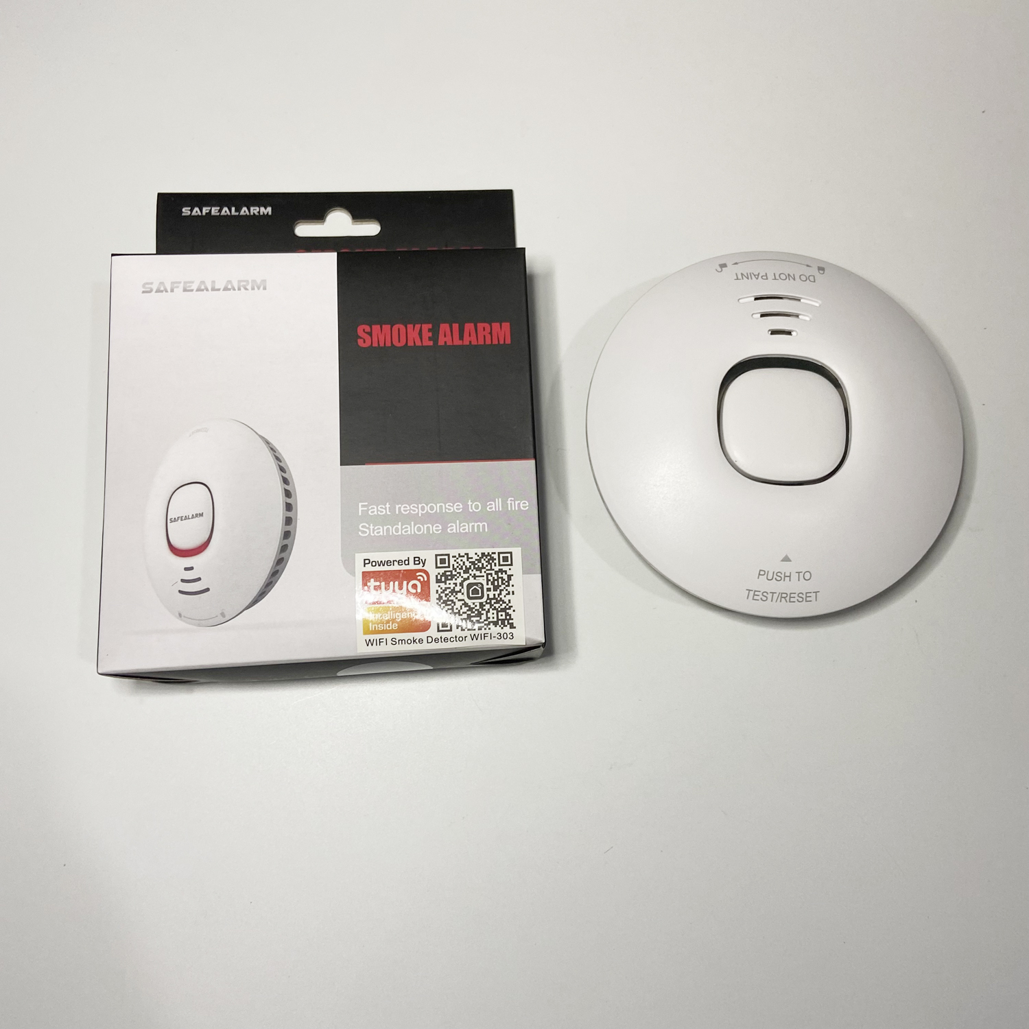 1Pcs Home Security Fire Alarm  - Smart Smoke Detector のレビューと価格
