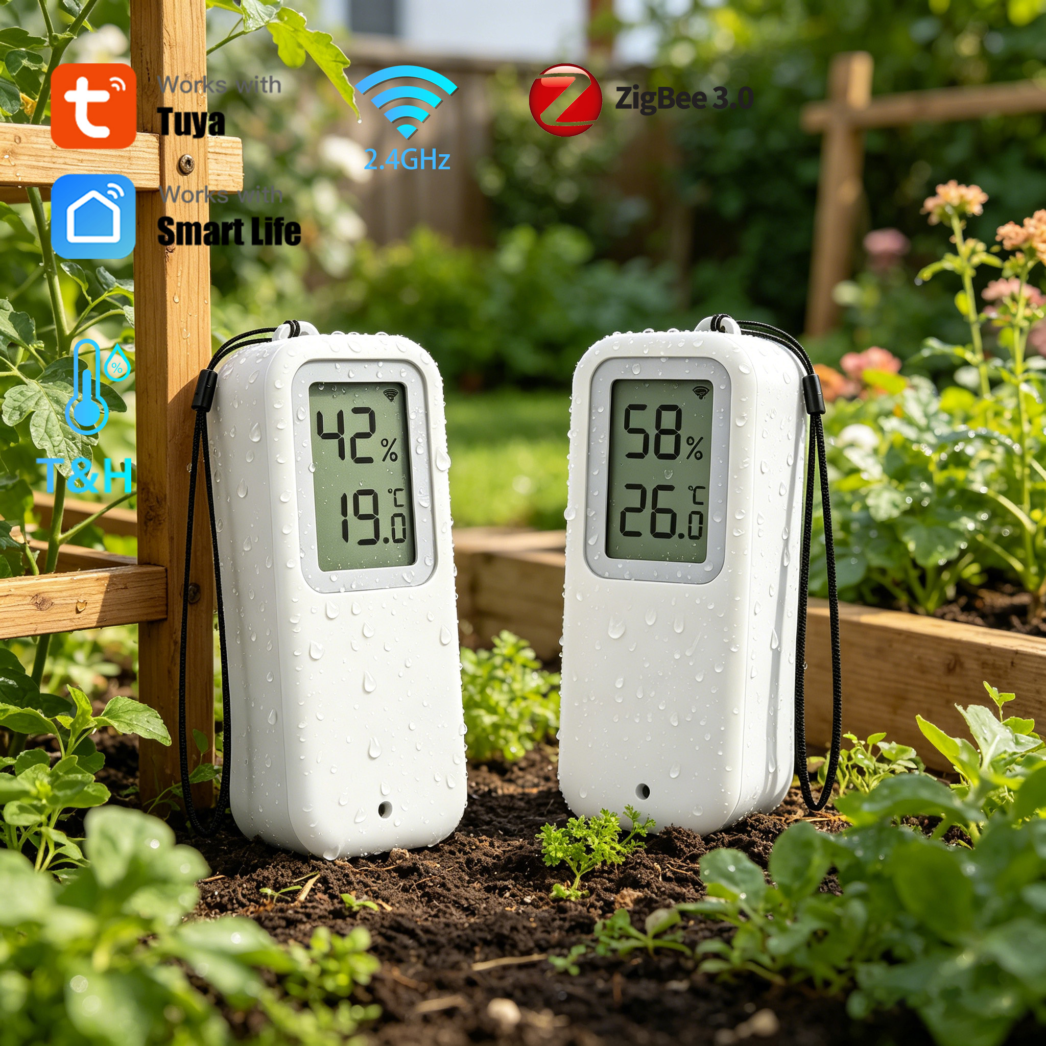 Tuya WiFi ZigBee Temperature a - Smart Home Yandex のレビューと価格