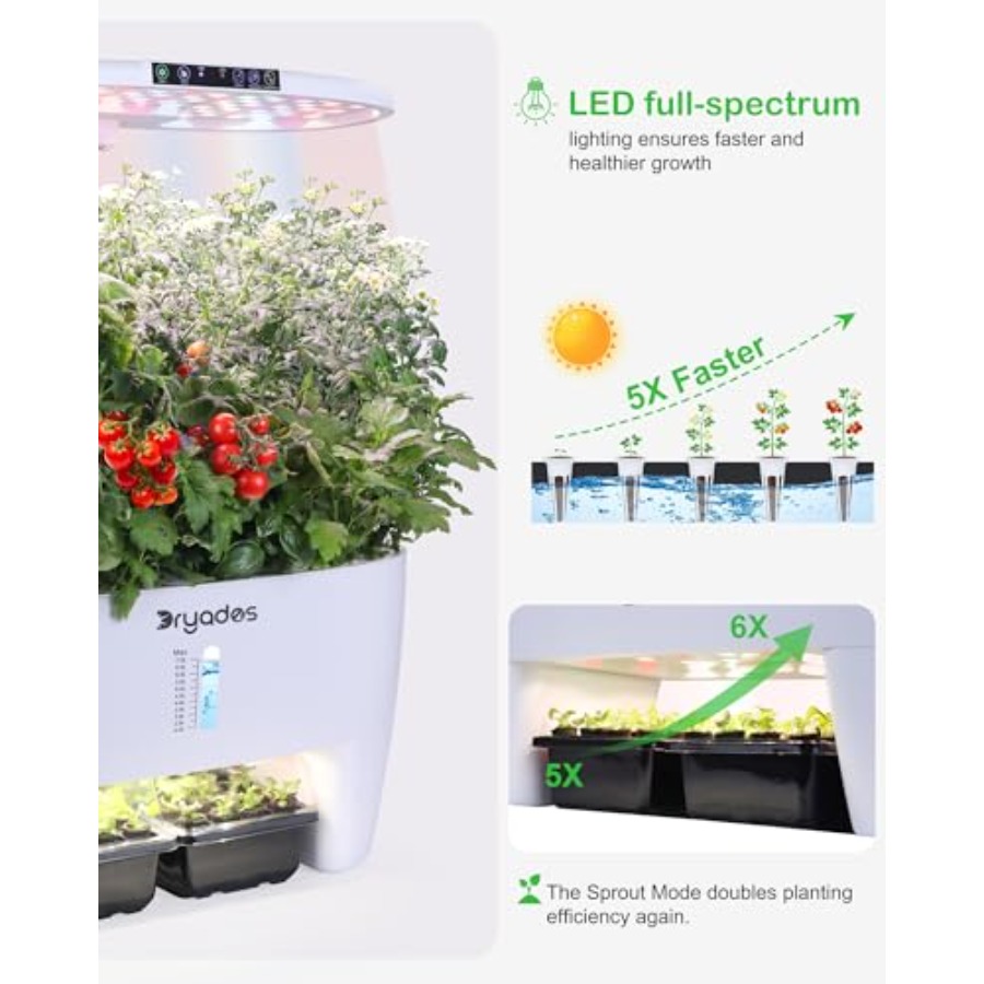 Hydroponic Growing System Kit  - Smart Home のレビューと価格