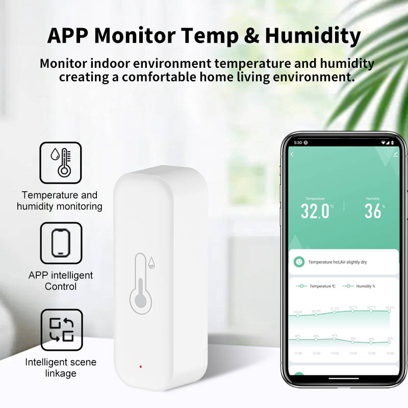 1~4pcs Tuya WiFi Temperature H - Smart Home Yandex のレビューと価格