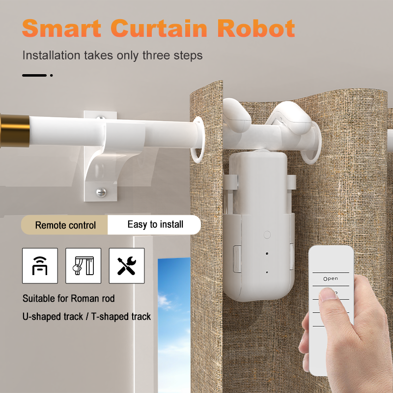 Smart Curtain Motor with Remot - Smart Home Automation のレビューと価格