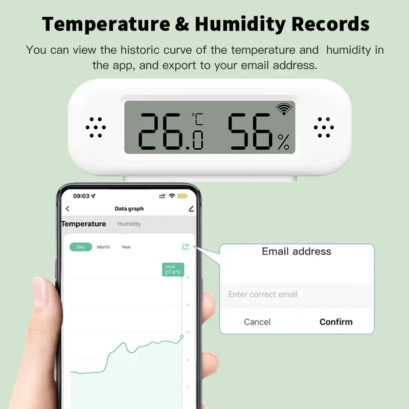 Tuya Zigbee WiFi Mini Temperat - Smart Home Yandex のレビューと価格