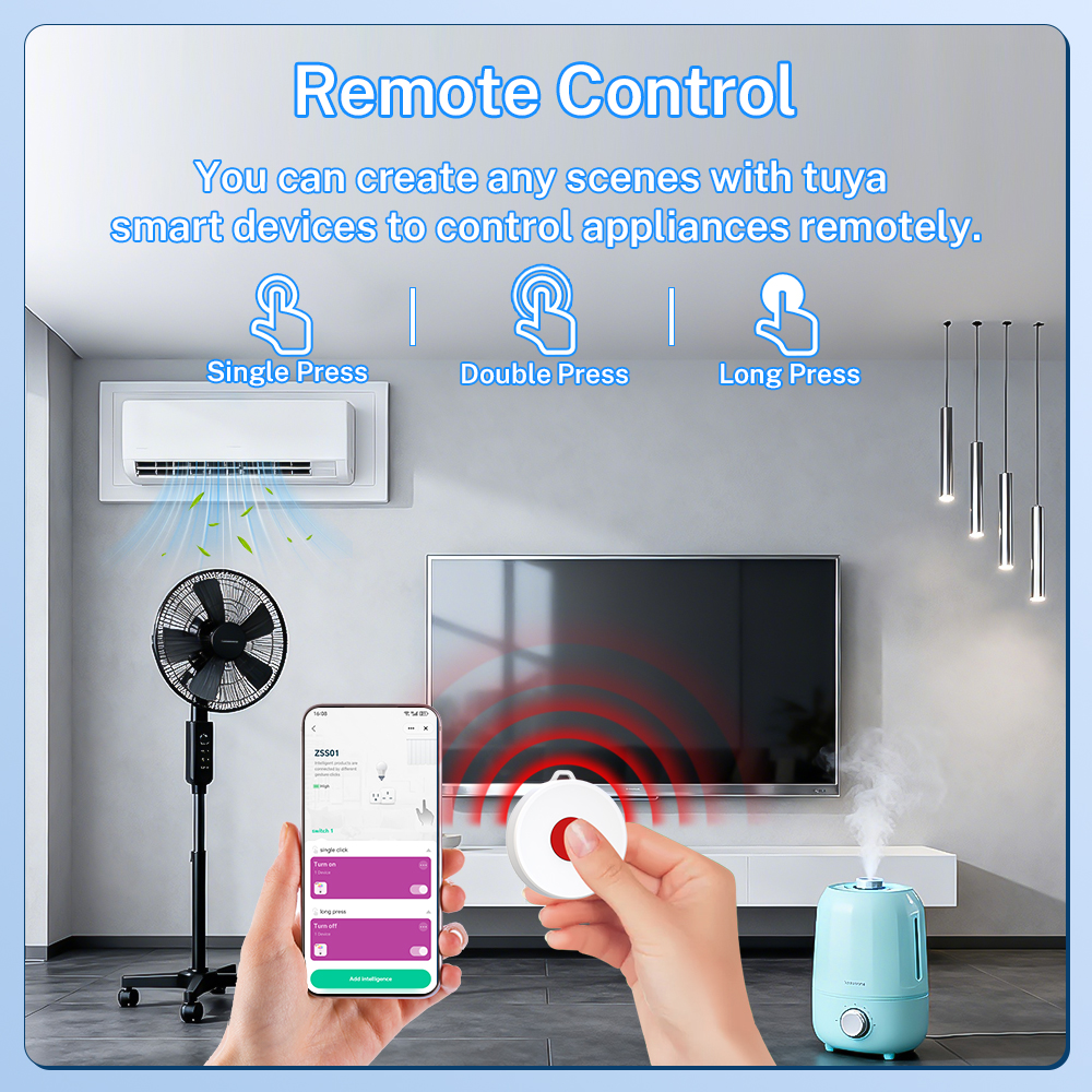 Tuya ZigBee Smart Button IP65  - Tuya Smart Switch のレビューと価格