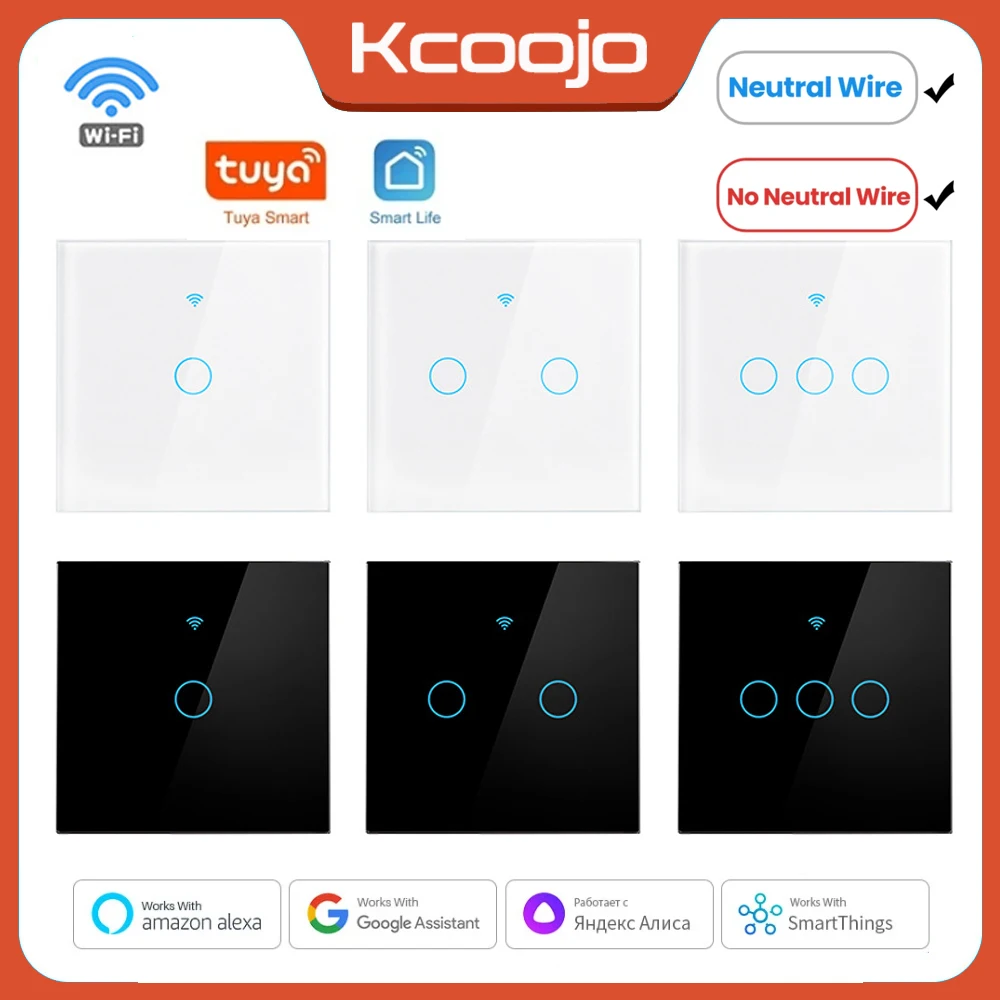 Tuya Wifi EU Smart Switches 1/ - Tuya Smart Switch のレビューと価格