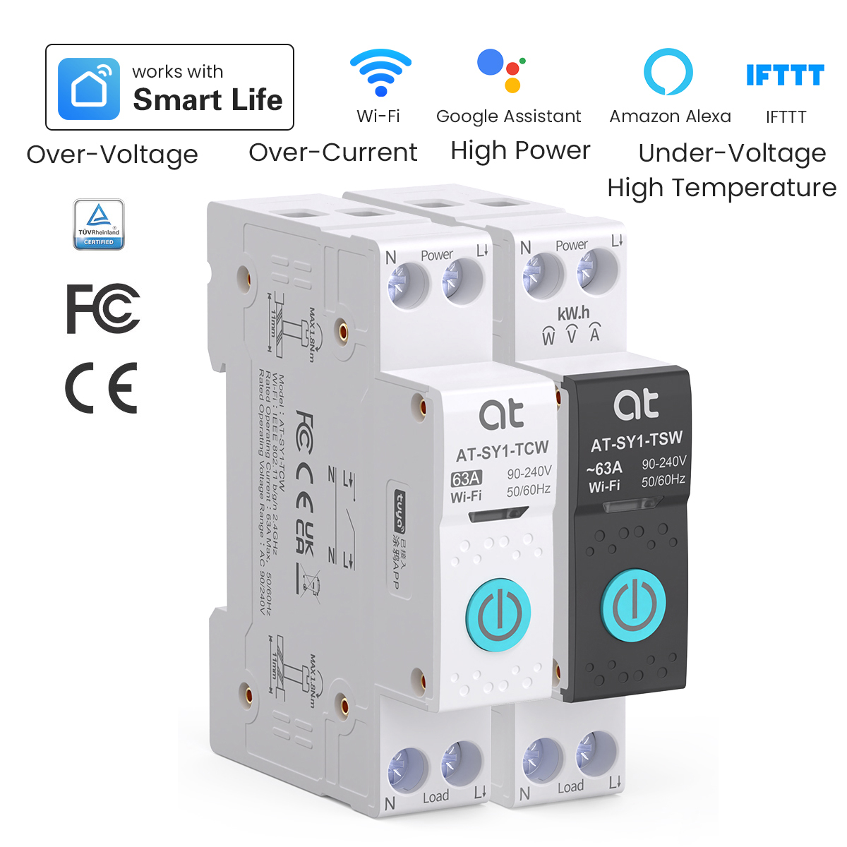 Tuya WiFi Circuit Breaker Smar - Tuya Smart Switch のレビューと価格