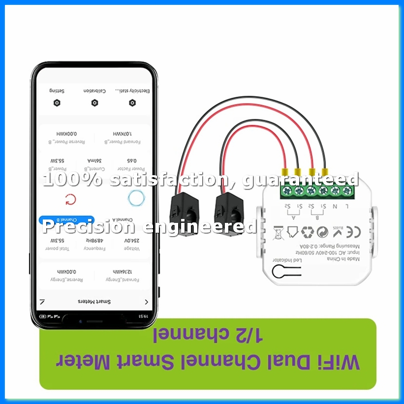 Tuya Wifi Smart Power Meter wi - Smart Home のレビューと価格