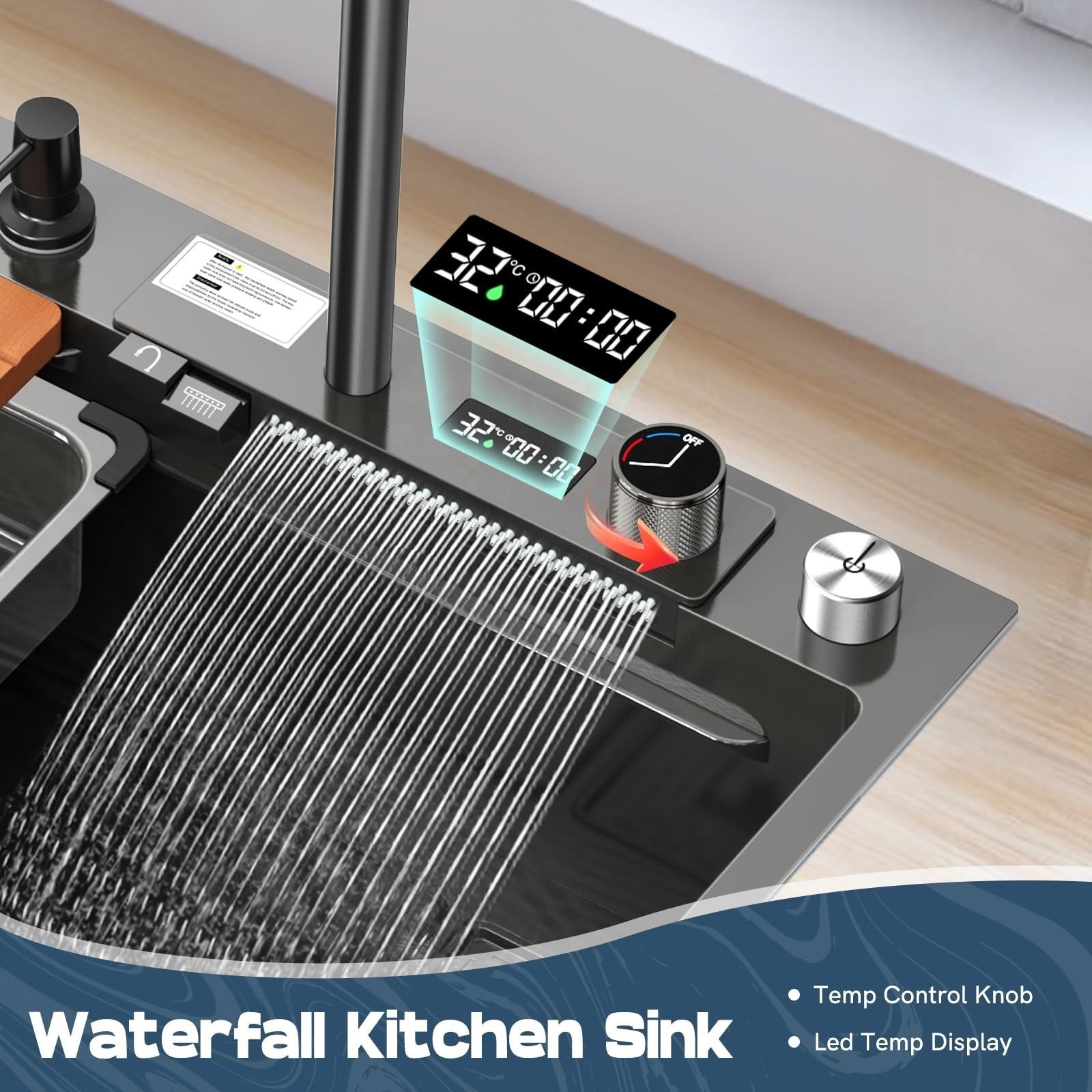Modern Smart Stainless Steel N - Smart Home Kitchen のレビューと価格