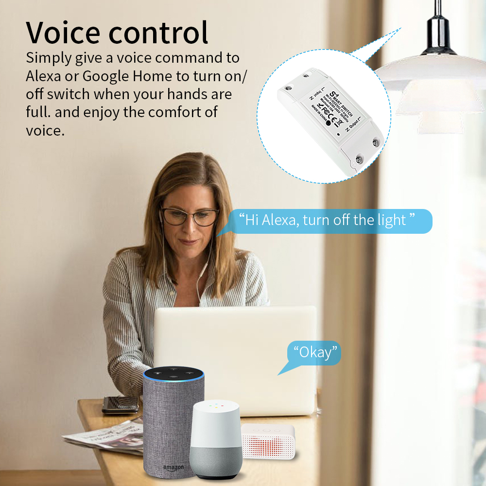 16A WiFi Tuya Smart Switch Wir - Tuya Smart Switch のレビューと価格