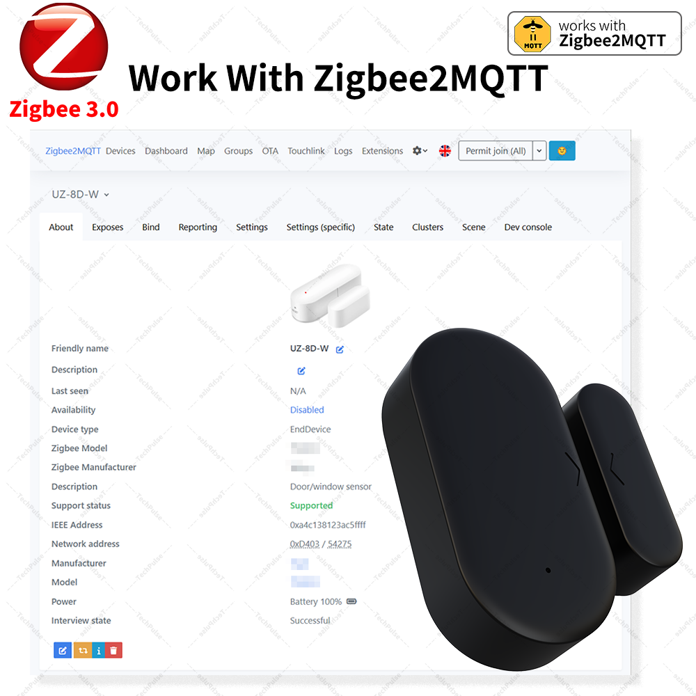 Zigbee 3.0  Door Window  Senso - Smart Home Yandex のレビューと価格