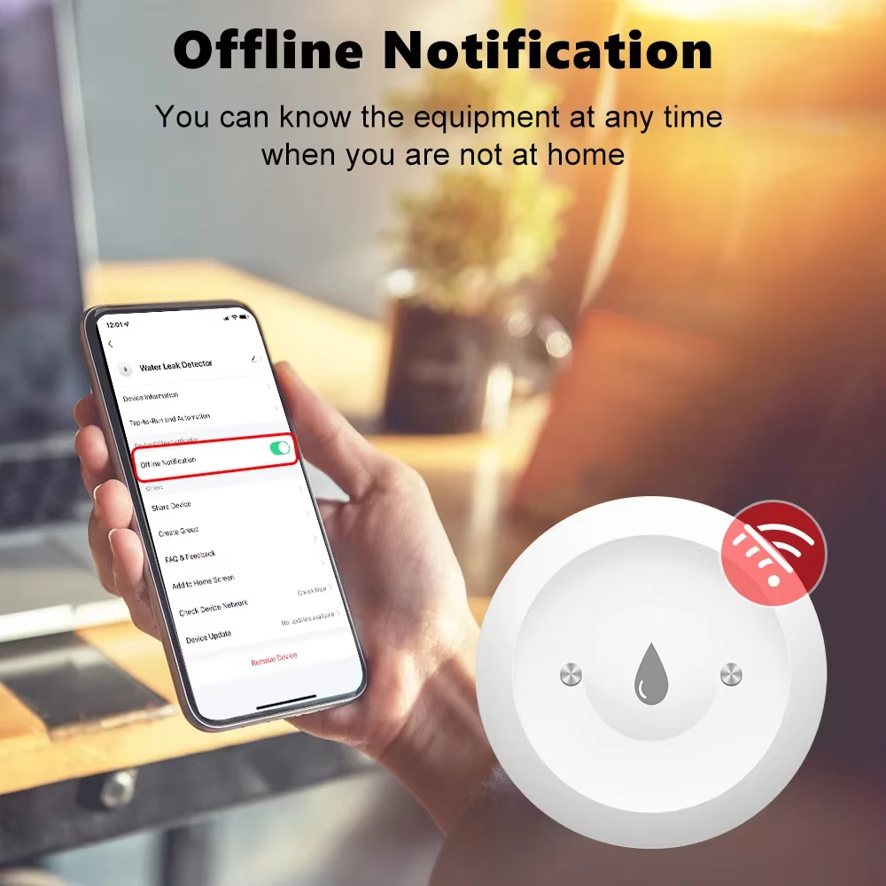 Tuya ZigBee 3.0 Water Leak Det - Smart Home Kitchen のレビューと価格