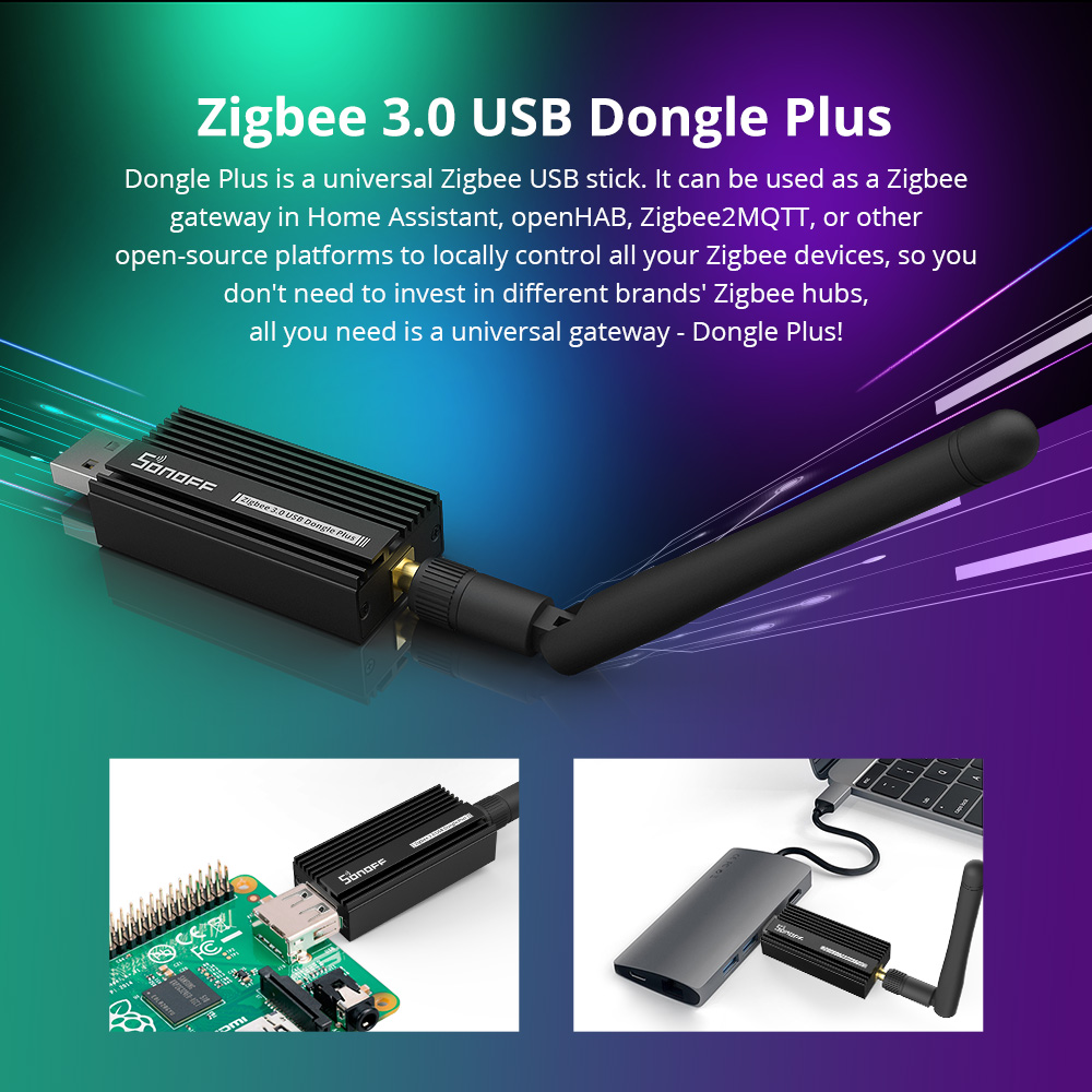 SONOFF Zigbee 3.0 USB Dongle P - Smart Home Bridge のレビューと価格
