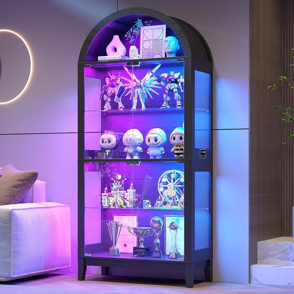 68.9 Arched 5-Tier Display Cab - Motion Sensor Light のレビューと価格