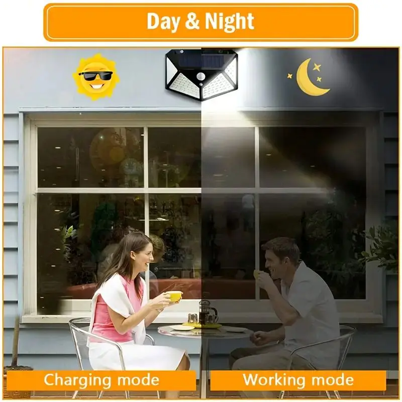 100LED Outdoor Solar Garden Li - Motion Sensor Light のレビューと価格