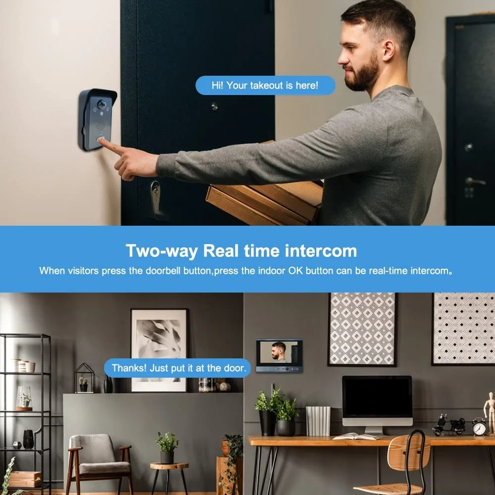 ANJIELO Tuya Smart 1080P Video - Smart Home Video Doorbell Installation のレビューと価格