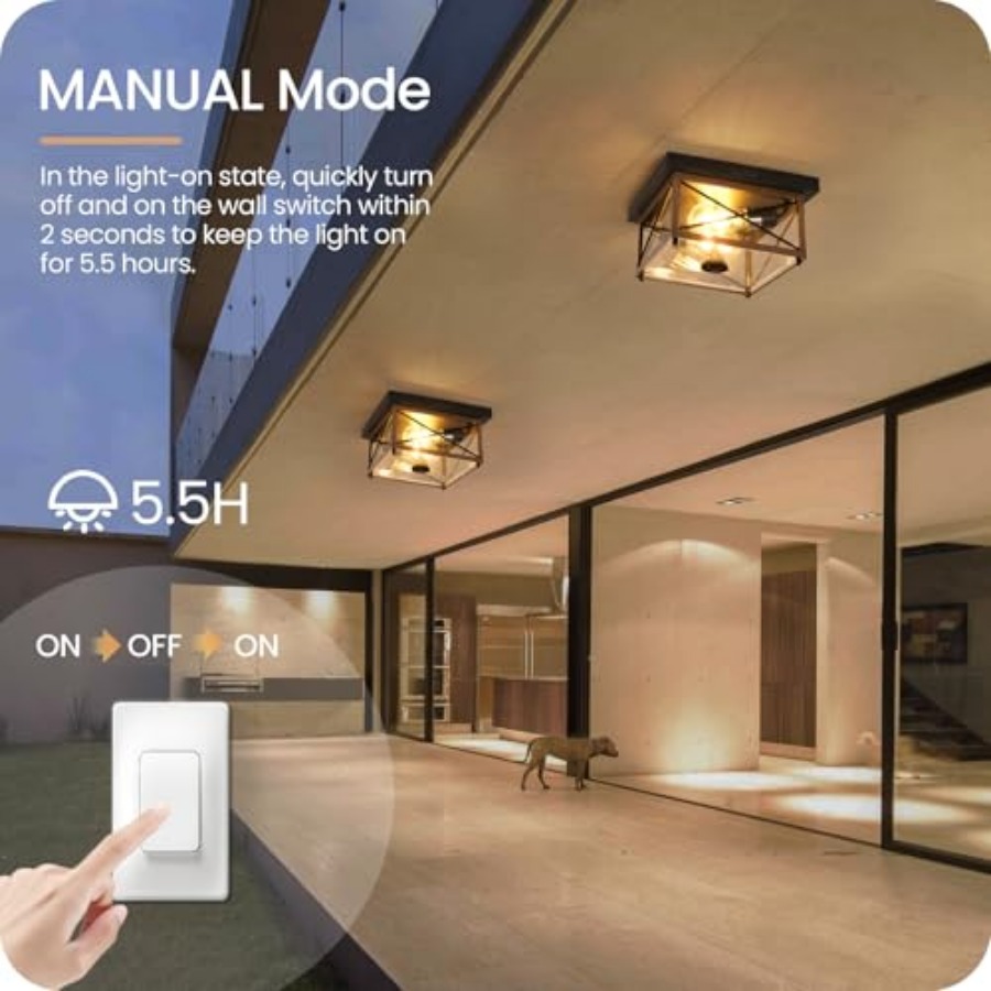 Outdoor Ceiling Light with Mot - Motion Sensor Light のレビューと価格