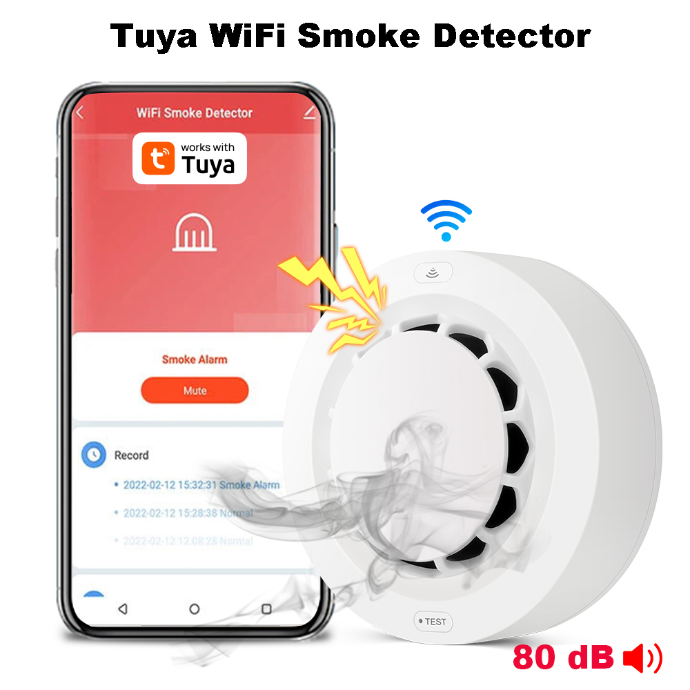 Tuya WiFi Smoke Alarm Fire Pro - Smart Smoke Detector のレビューと価格