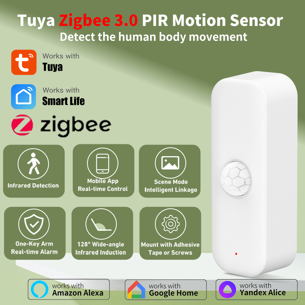 Tuya Zigbee 3.0 PIR Smart Moti - Smart Home Yandex のレビューと価格