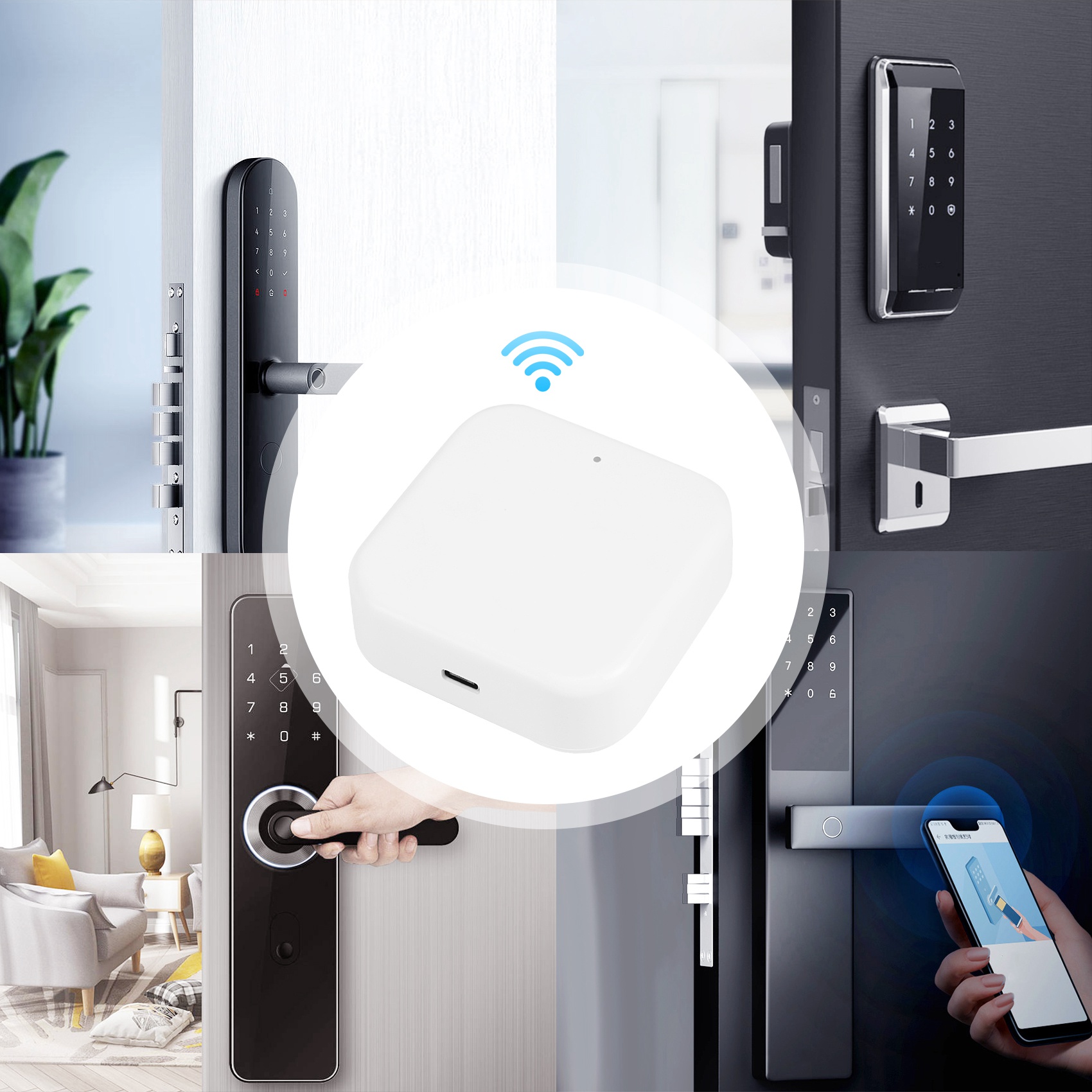 Bluetooth Wifi Gateway Fingerp - Smart Home Bridge のレビューと価格