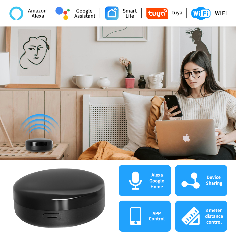 YFK Tuya WiFi Universal IR Rem - Smart Home Wifi Hub のレビューと価格