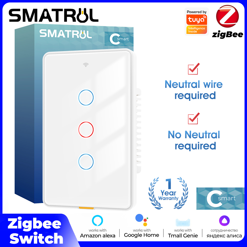 Tuya Zigbee Smart Light Touch  - Tuya Smart Switch のレビューと価格