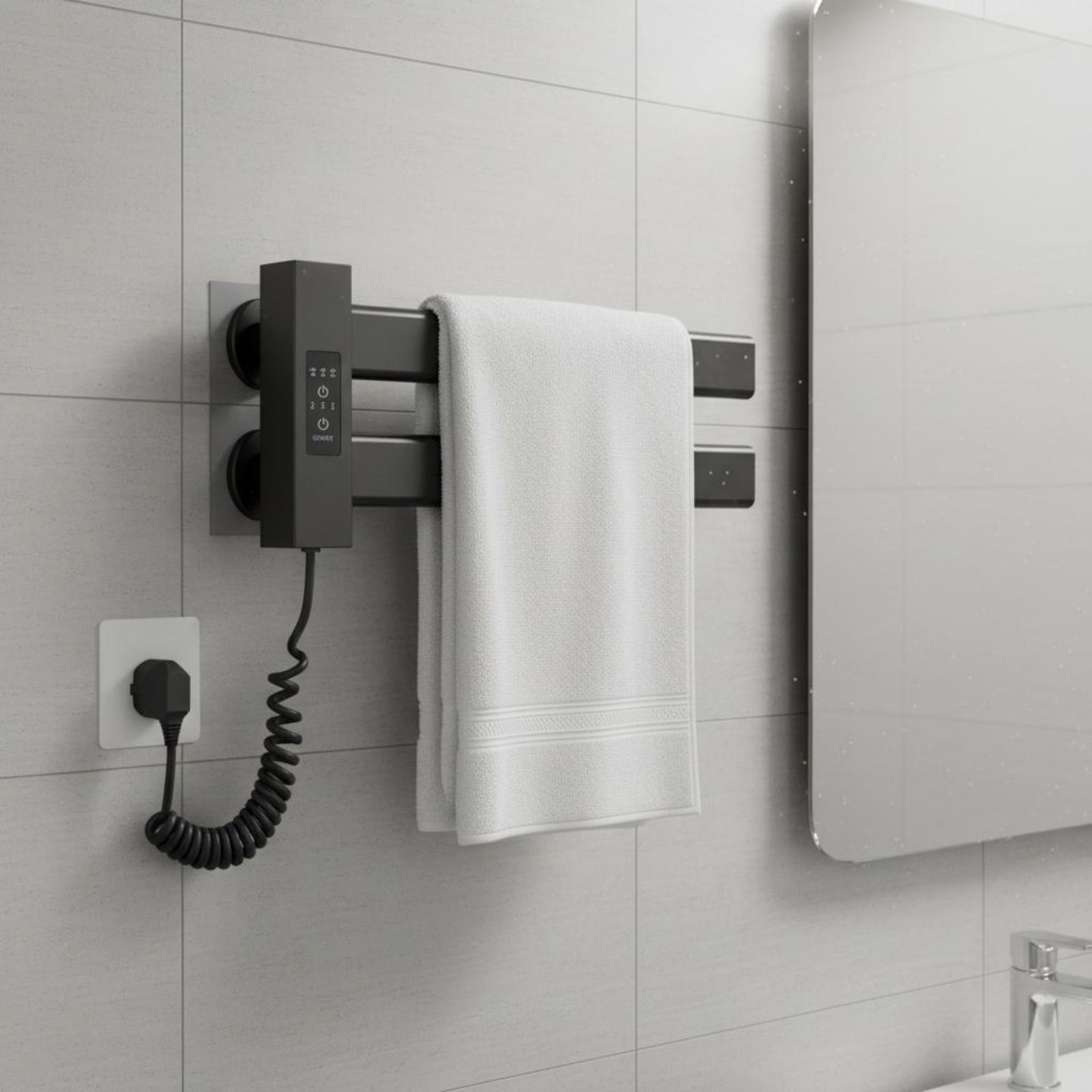 Smart Towel Heating Rack Quick - Smart Home のレビューと価格