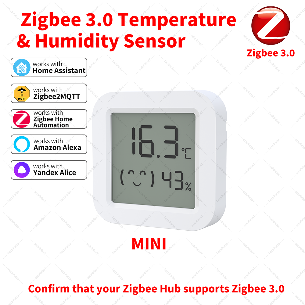 Zigbee 3.0 Sensor Temperature  - Smart Home Yandex のレビューと価格
