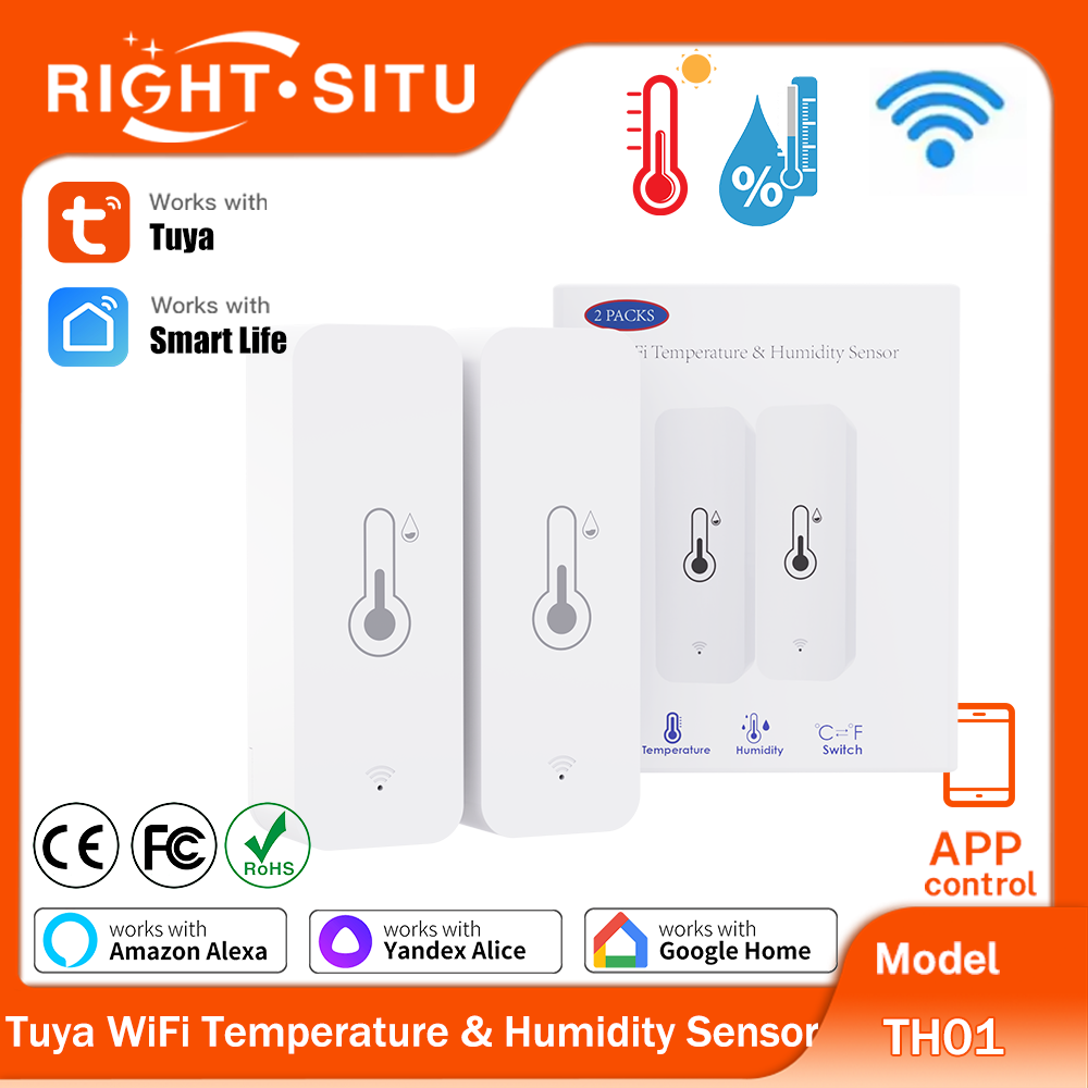 2PACK Tuya WiFi Temperature Hu - Smart Home Yandex のレビューと価格