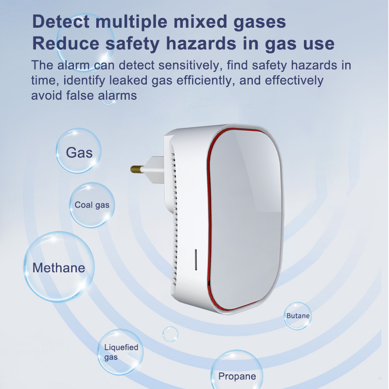Wifi CH4 Natural Gas Leak Sens - Smart Home Kitchen のレビューと価格
