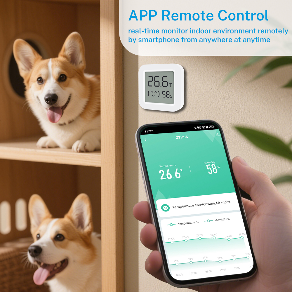 Zigbee2MQTT Tuya Temperature H - Smart Home Yandex のレビューと価格