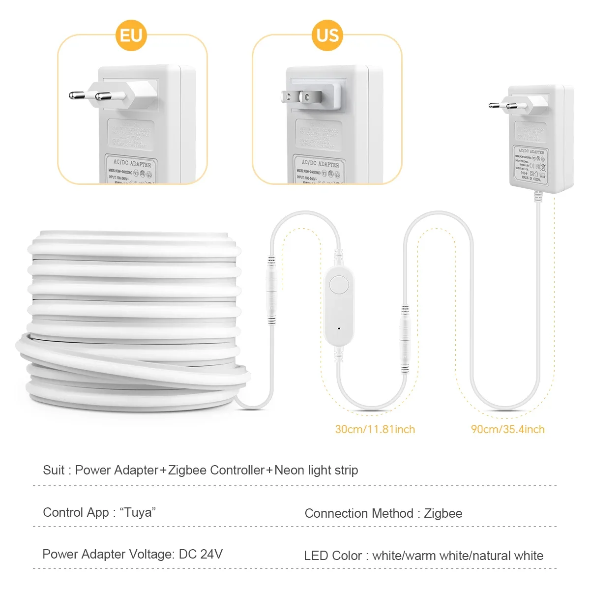 Zigbee 3.0 24V Neon LED Strip  - Smart Home Kitchen のレビューと価格