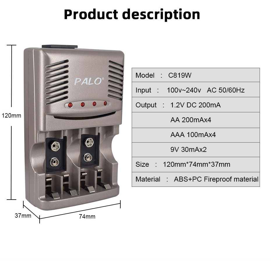 9V 6F22 NiMH Rechargeable Batt - Smart Smoke Detector のレビューと価格