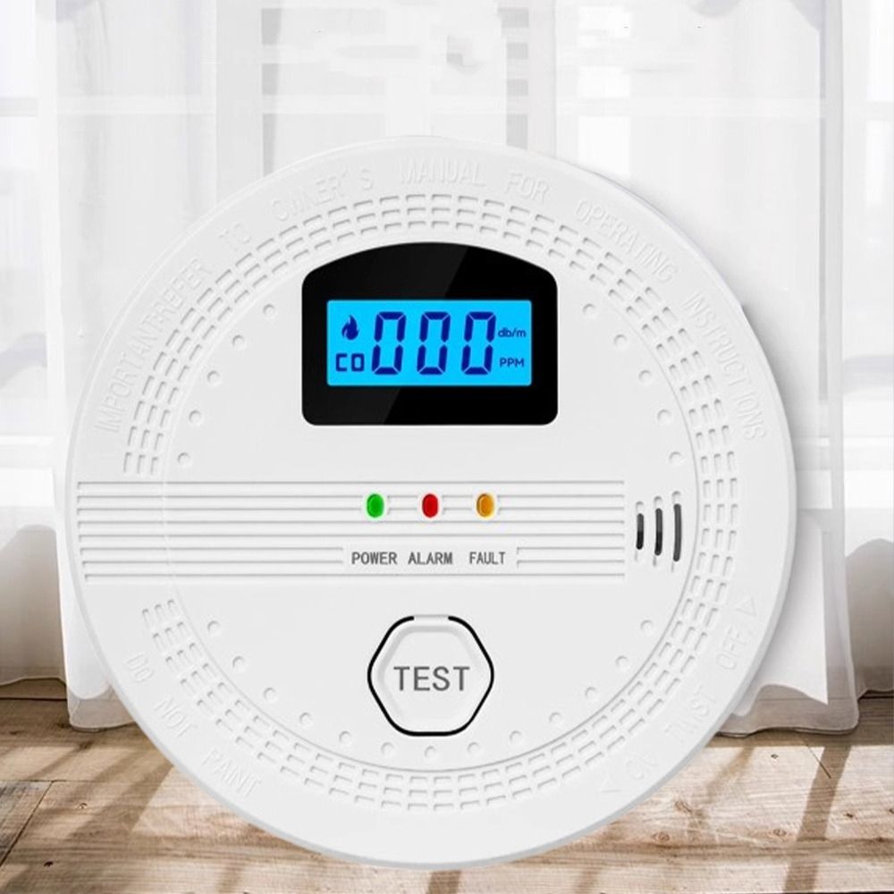 LCD Digital Display 2 in 1 CO  - Smart Smoke Detector のレビューと価格