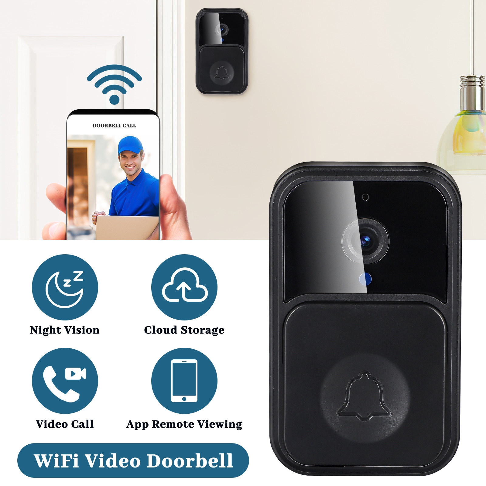 Wireless Video Doorbell Smart  - Smart Home Video Doorbell Installation のレビューと価格
